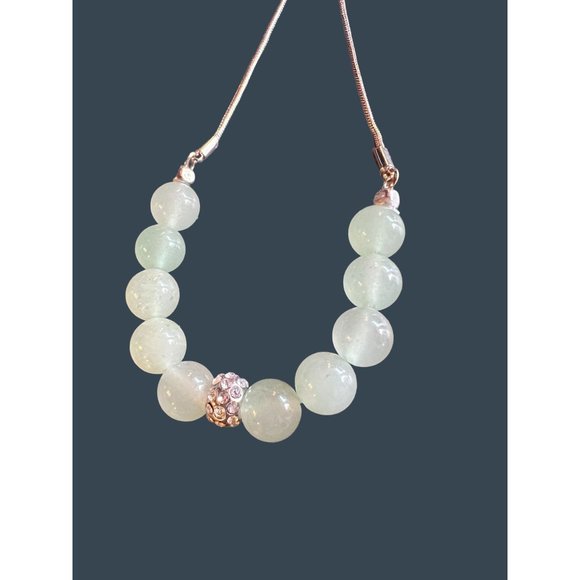 GH Bass Co Jade Beaded Bolo Lariat Bracelet Harmony Serenity - Picture 13 of 13